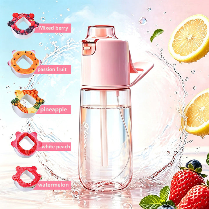 Trinkbecher mit Aromaring und Sprühfunktion, 750 ml