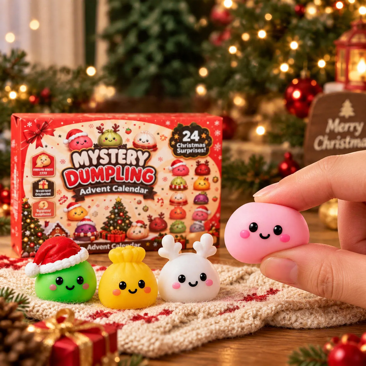Weihnachts-Überraschungsset mit Quetschfiguren