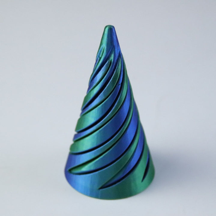 3D-gedrucktes Spiral-Pyramiden-Spielzeug