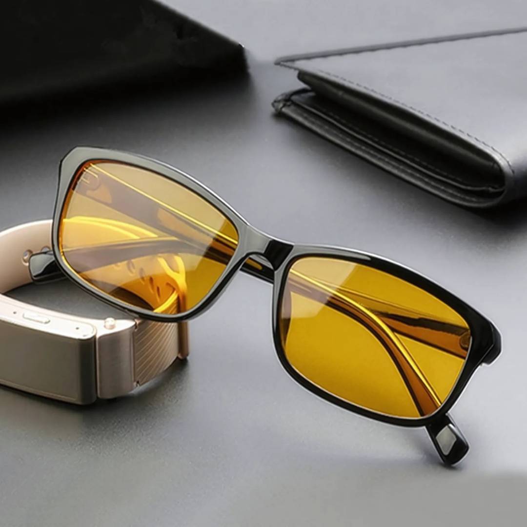 VisionGuard Blaulichtbrille | Augenbelastung Linderung - Schlafverbesserung - Computerbildschirmbrille - Antireflexbeschichtung Karnz