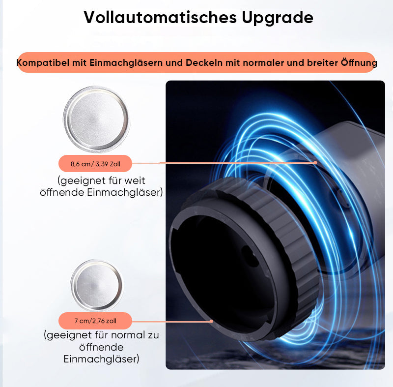 Elektrischer Vakuumierer für Einmachgläser | Karnz
