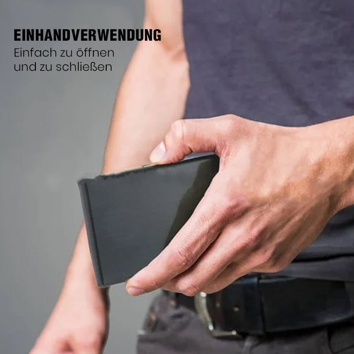 Karnz | Ultradünnes Kartenetui mit Diebstahl- und Entmagnetisierungsschutz