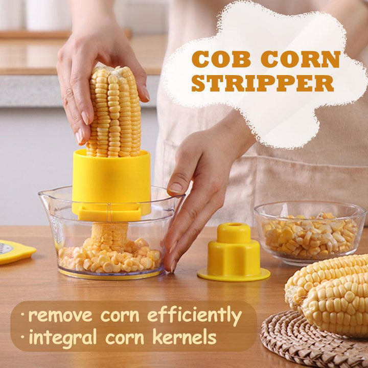 Cob Corn Stripper Mit Eingebautem Messbecher Und Reibe | Karnz