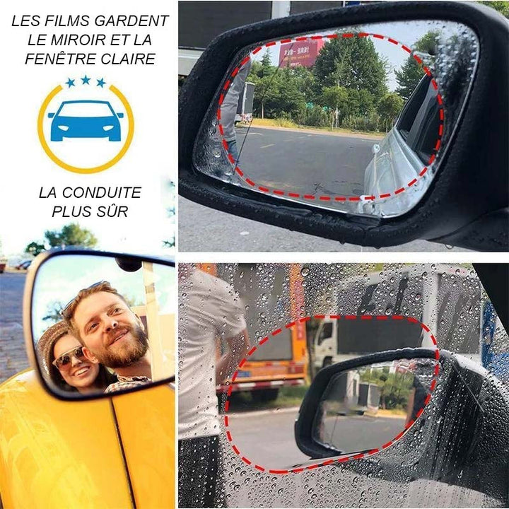Anti-Beschlag Anti-Regen Folie für Auto Spiegel | Karnz