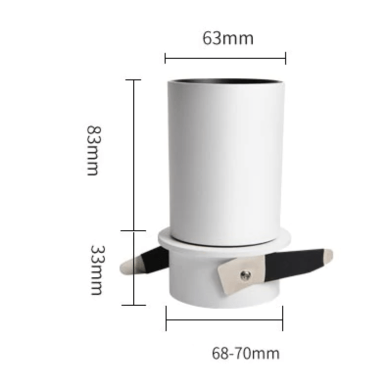 LumiSpot - Moderner verstellbarer LED-Spotlight 12W | Karnz
