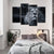 4 Teile Grau-Papier Lion - Leinwand Wandkunst Malerei