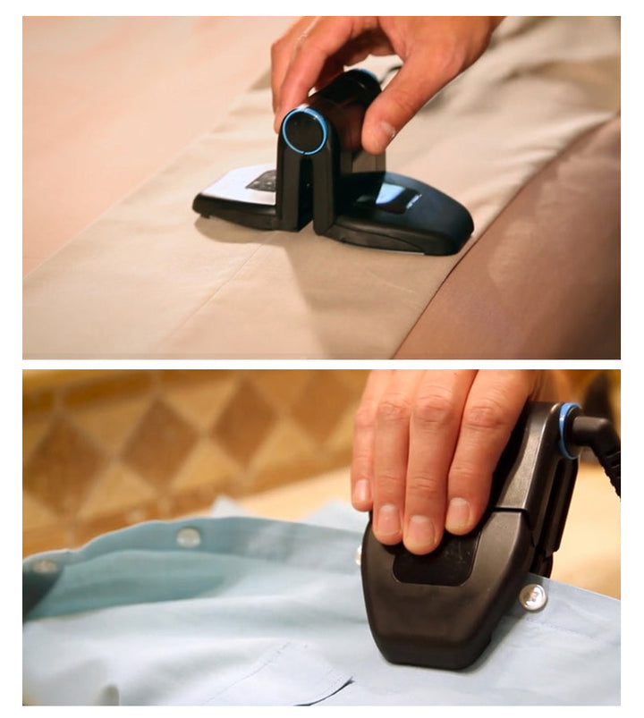 Karnz | Tragbares & Faltbares Reise Handheld Mini Bügeleisen, Kein Wasser Erforderlich, Für Geschäftsreisen