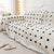 Schwarze Boba Wende-Komfortsofa-Abdeckung - Modern, Stilvoll & Strapazierfähig Sofa Schutz | Karnz