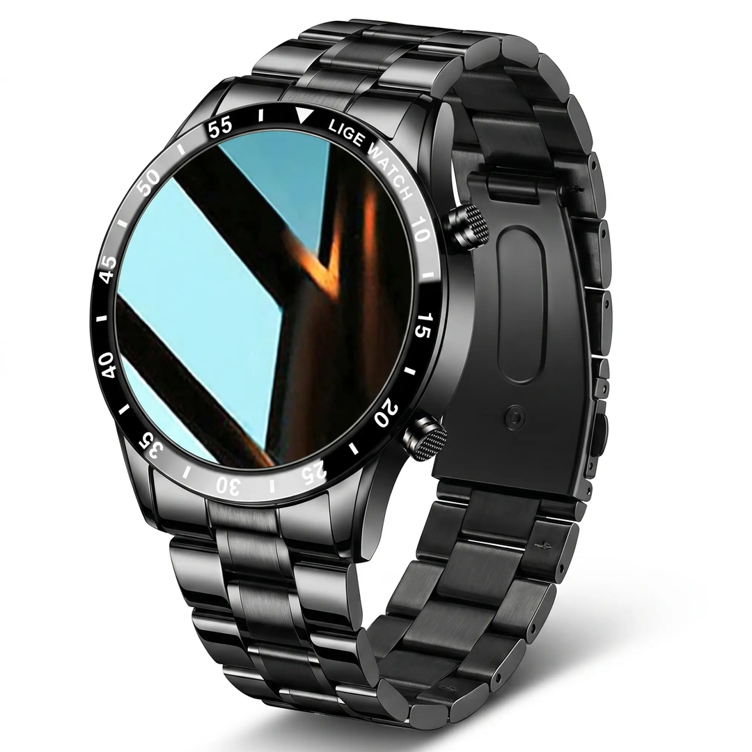 Luxus 4G Smartwatch – Stylische Uhr mit Anrufen, GPS und Gesundheitsfunktionen