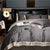 Satin Baumwolle Bestickte Bettwäsche Set - Luxora | Karnz