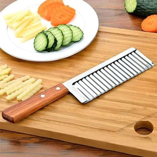 Locken Schneidemesser mit Holzgriff Karnz