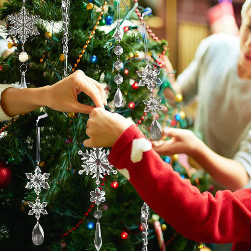 Kristall Weihnachtsschneeflockendekoration | Karnz
