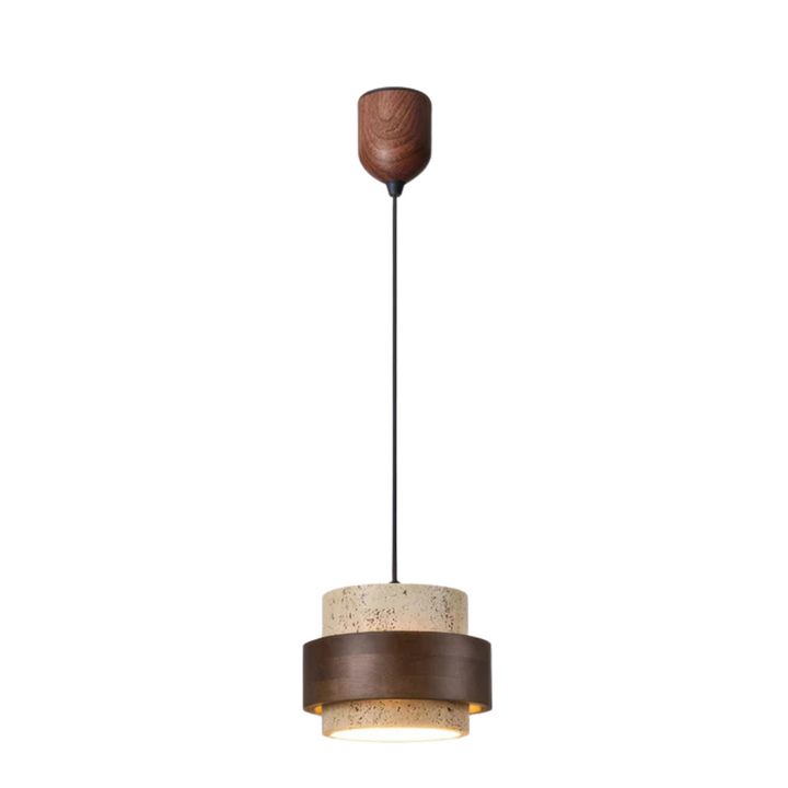 Karnz | Elegante Wabi Sabi Stil Pendelleuchte für moderne Interieurs