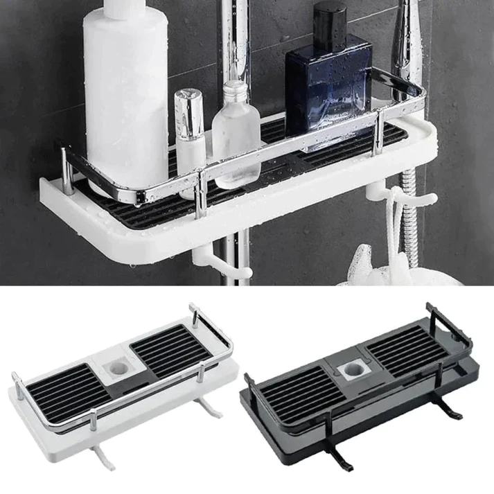 Dusch-Caddy | Universal-Duschhalterung | Karnz
