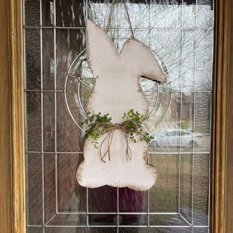 Osterhase Holz Türhänger Dekor | Karnz