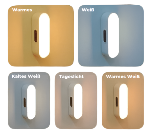 Magnetisch dimmbares LED mit intelligenter Bewegungsdetektion Karnz
