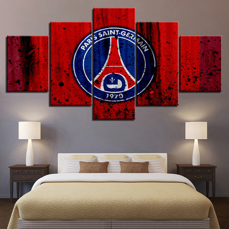 Paris Saint-Germain - Leinwand Wandkunst Gemälde