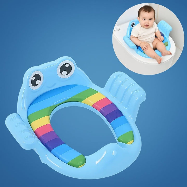 TrainEase | Tragbarer Toilettensitz – Sicheres, rutschfestes Design – Leicht zu reinigender Kunststoff – Kompakte Reise-Lösung für das Töpfchentraining von Kleinkindern Karnz
