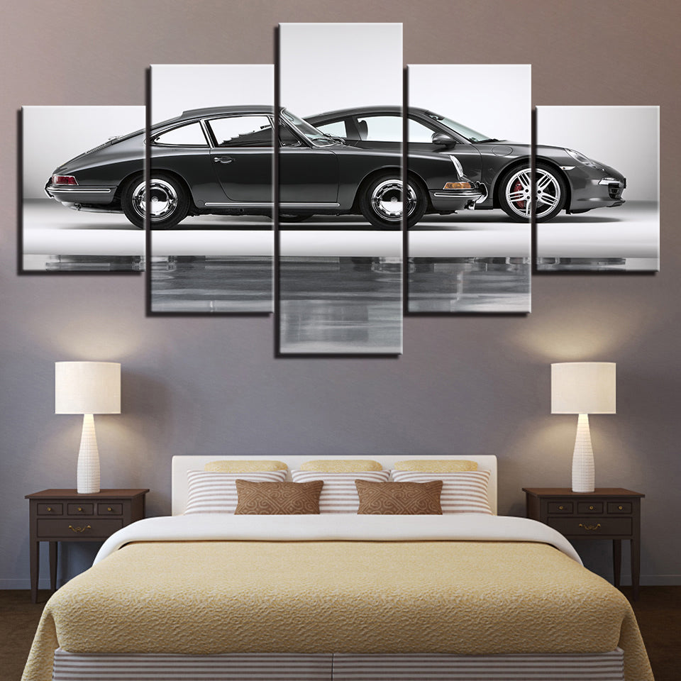 Klassische Autos-Canvas Wandkunstgemälde