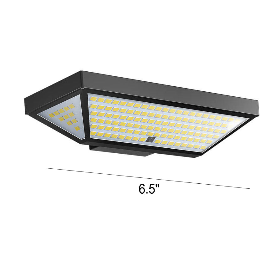 Einfaches Solar-Trapez-LED-Multifunktions-Außen-Wasserdicht-Garten-Wandleuchten-Lampe | Karnz