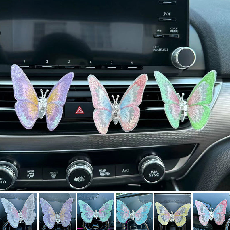 Stickerei Duft Schmetterling Dekoration | Karnz
