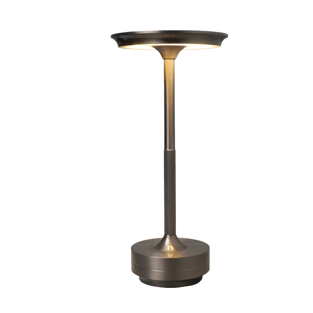 Aluminium wiederaufladbare Touch-Dimmer-Tischlampe | Karnz