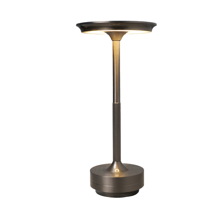 Aluminium wiederaufladbare Touch-Dimmer-Tischlampe | Karnz