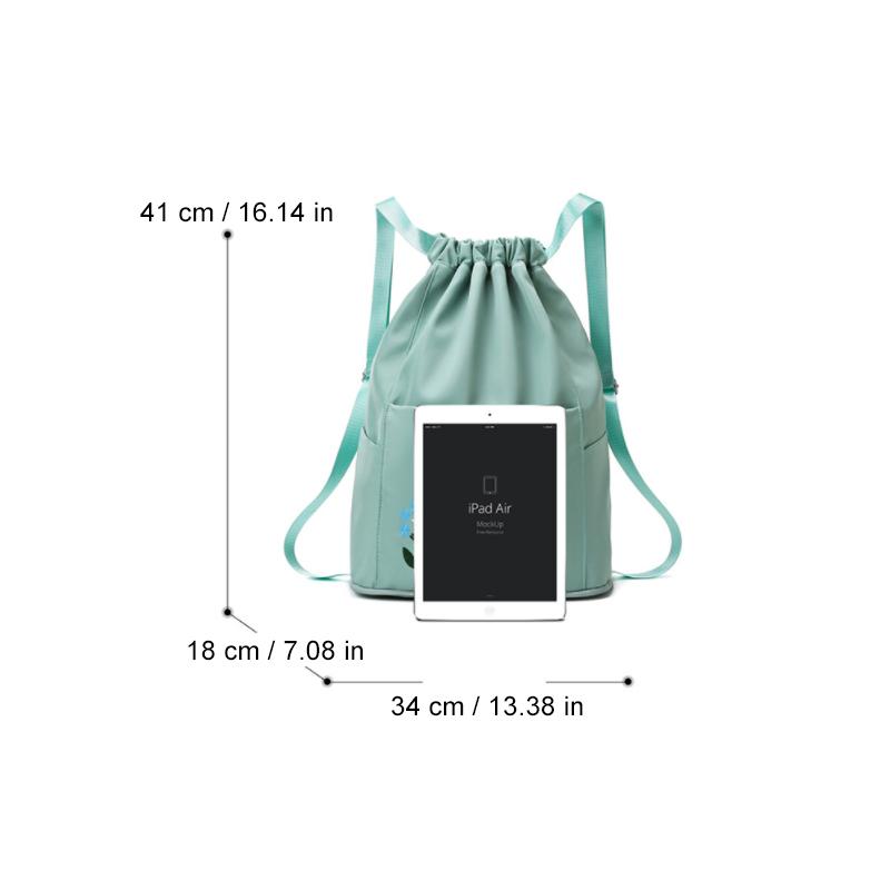 Multifunktionale Reisetasche bestickt mit Kordel | Karnz