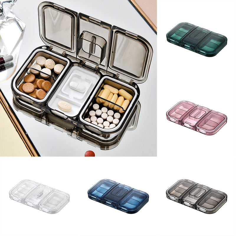 Rechteckige Pillenbox Organizer Behälter | Karnz