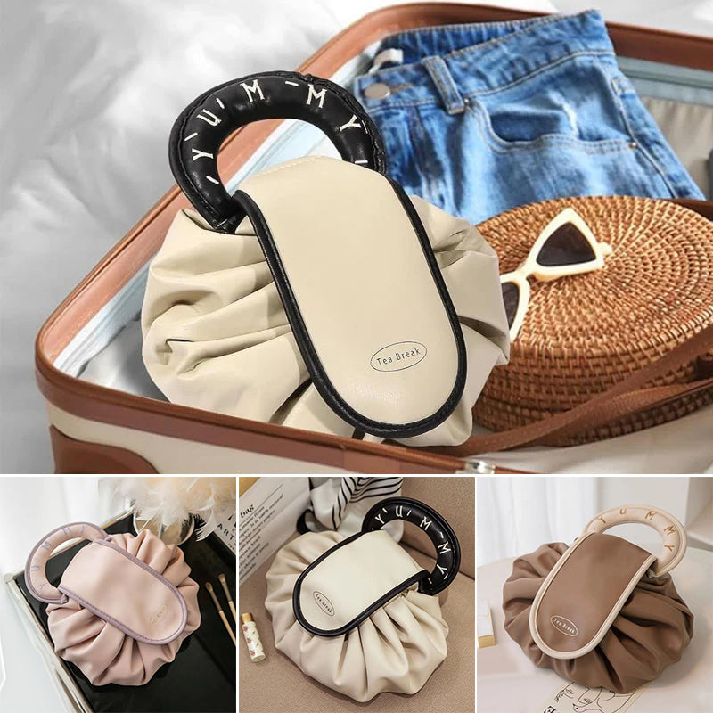 Kordelzug-Handtasche für Make-up | Karnz