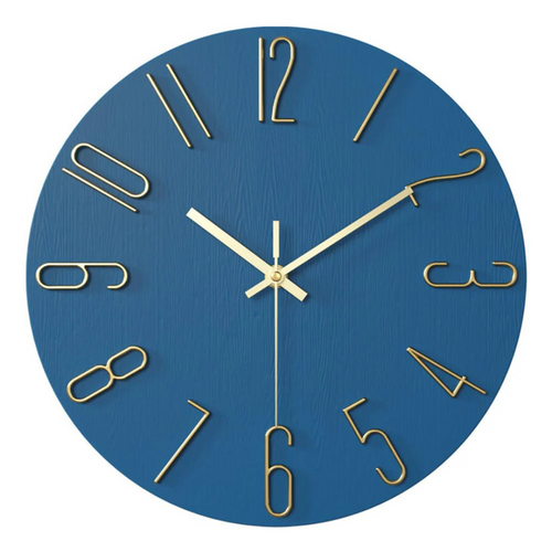 Edle Wanduhr – Moderne und geräuschlose Uhr fürs Wohnzimmer