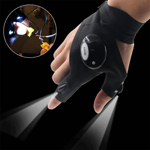 Handschuhe mit wasserdichten LED-Lichtern | Karnz