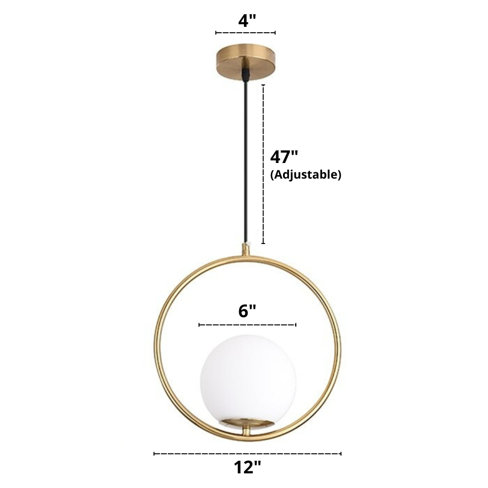 Moderne nordische Glaspendelleuchten