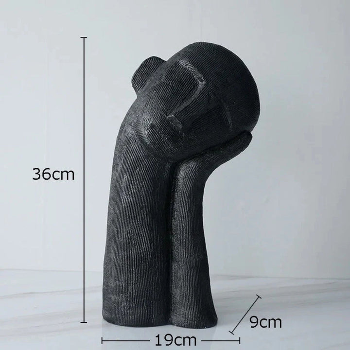 Abstrakte Ruhende Figuren Skulptur | Karnz