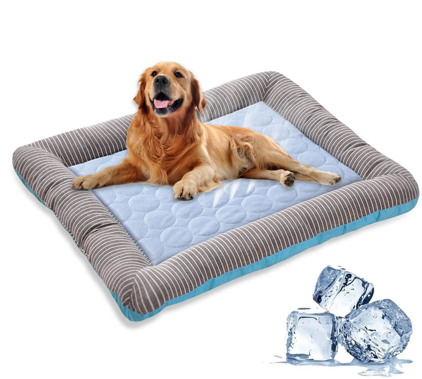 Kühlendes Hundebett mit Eis-Seidenmaterial | Karnz