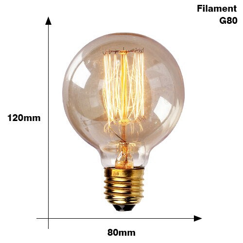 Dekorative Vintage LED FlexiKarnze Filament Antike Glühbirnen für Häuser