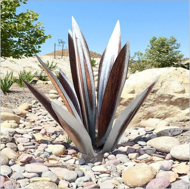 Anti-Rost Metall Tequila Agave Pflanze | Karnz