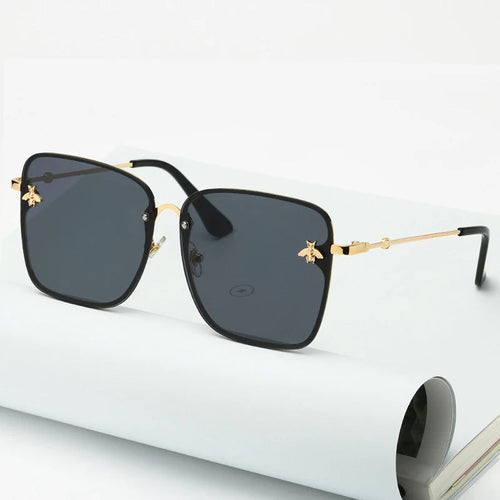 Charlotte Sonnenbrille | Übergroß & Rahmenlos | Karnz