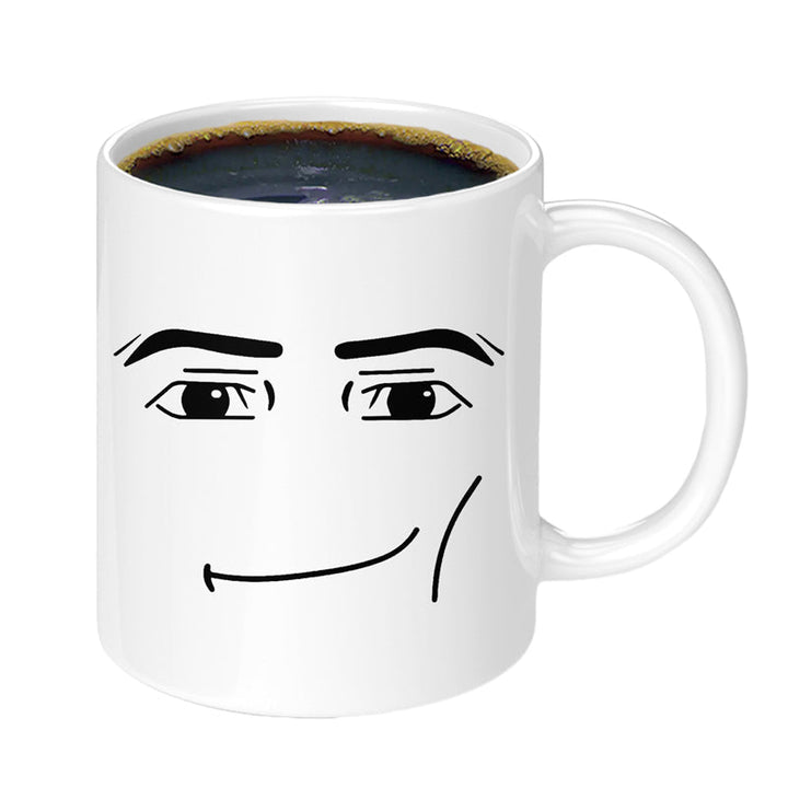 Emoji bedruckte Keramiktasse | Karnz