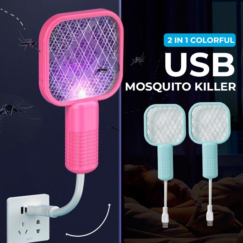 USB Mückenabwehrgerät mit LED und Sicherheitsnetz – 2-in-1 Design | Karnz