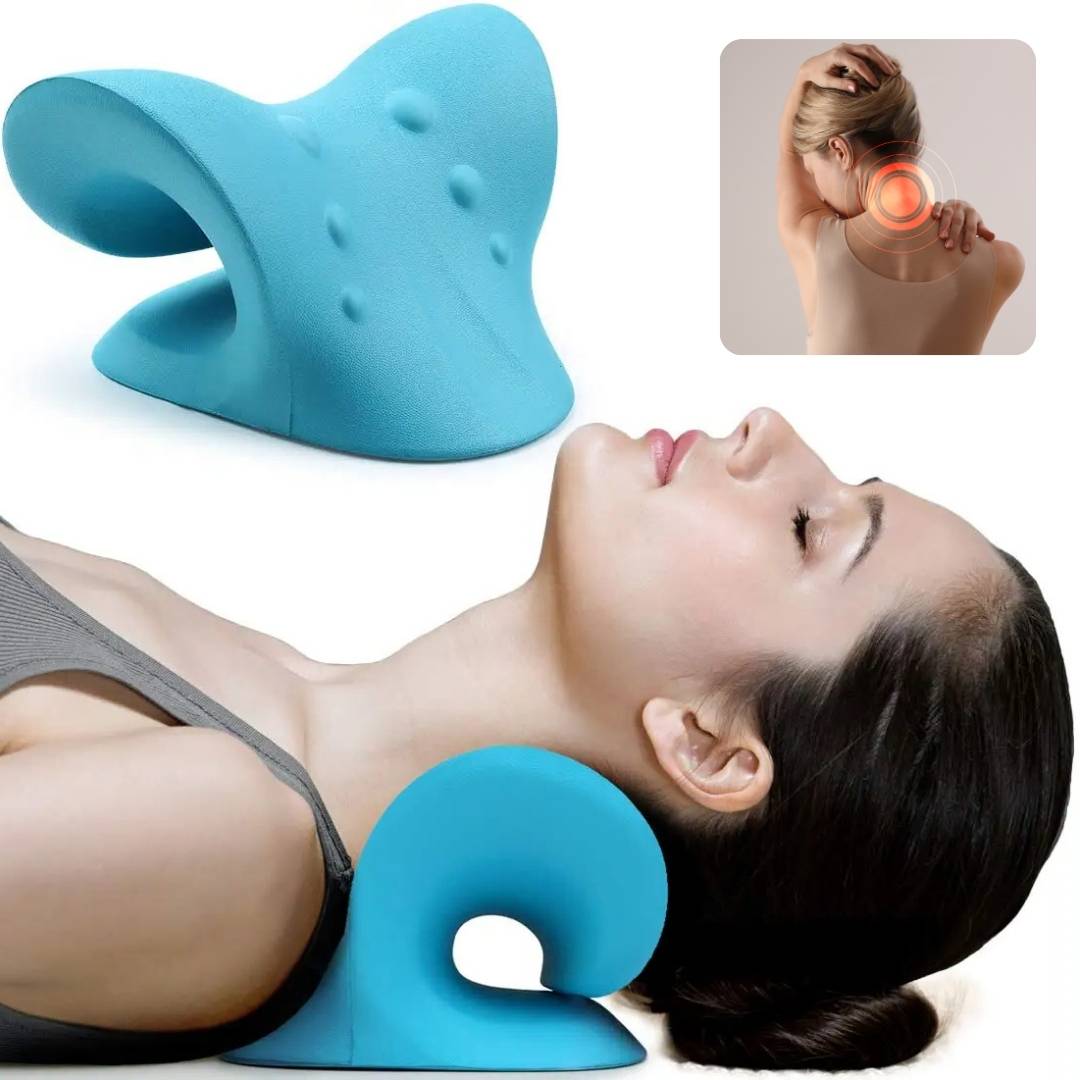 NeckAlign Chiropraktisches Nacken-Kissen | Strecker für Nacken - Schmerzlinderung - Verbesserte Haltung - Besserer Schlaf Karnz