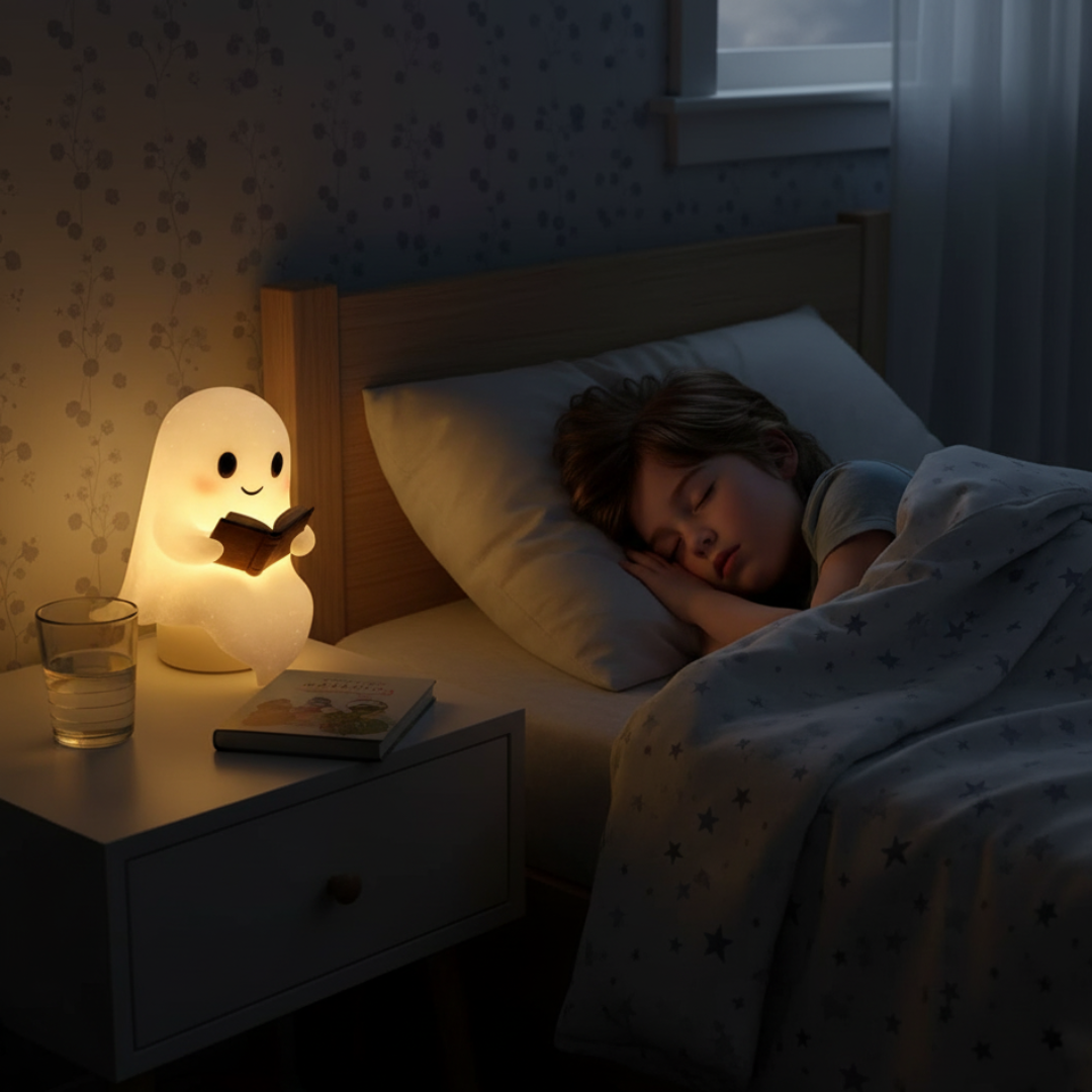 NachtGeist Lampe – Handgefertigte dekorative Nachtlampe mit warmem Licht | Karnz