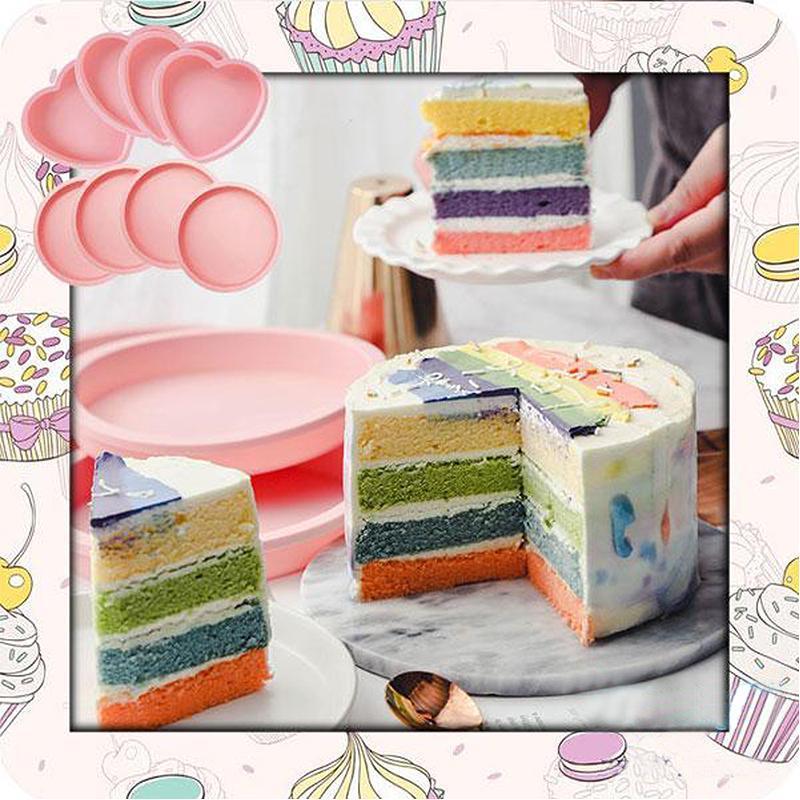 Lebensmittelechter Silikon Schichtkuchenform | Karnz