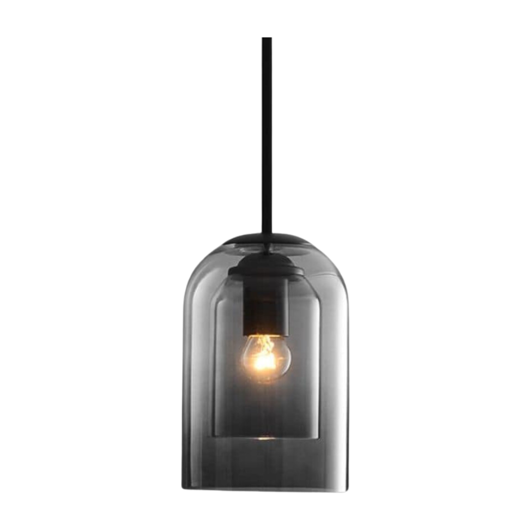 LuxeBeam Licht - Moderne Pendelleuchte aus doppeltem Glas | Karnz