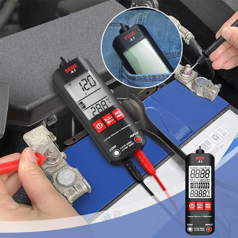 A1 Vollautomatisches intelligentes digitales Multimeter mit Anti-Burner-Funktion