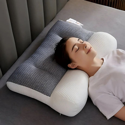 SleepAlign Orthopädisches Nacken Kissen Für Schlafen | Zervikale Wirbelsäulen Unterstützung - Schmerz Linderung - Reduzierte Schnarchen - Für Alle Schlafpositionen Karnz