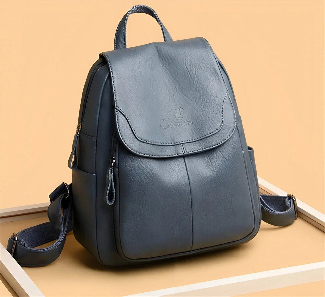 Karnz | Vintage Leder Damen Rucksack - Isabella
