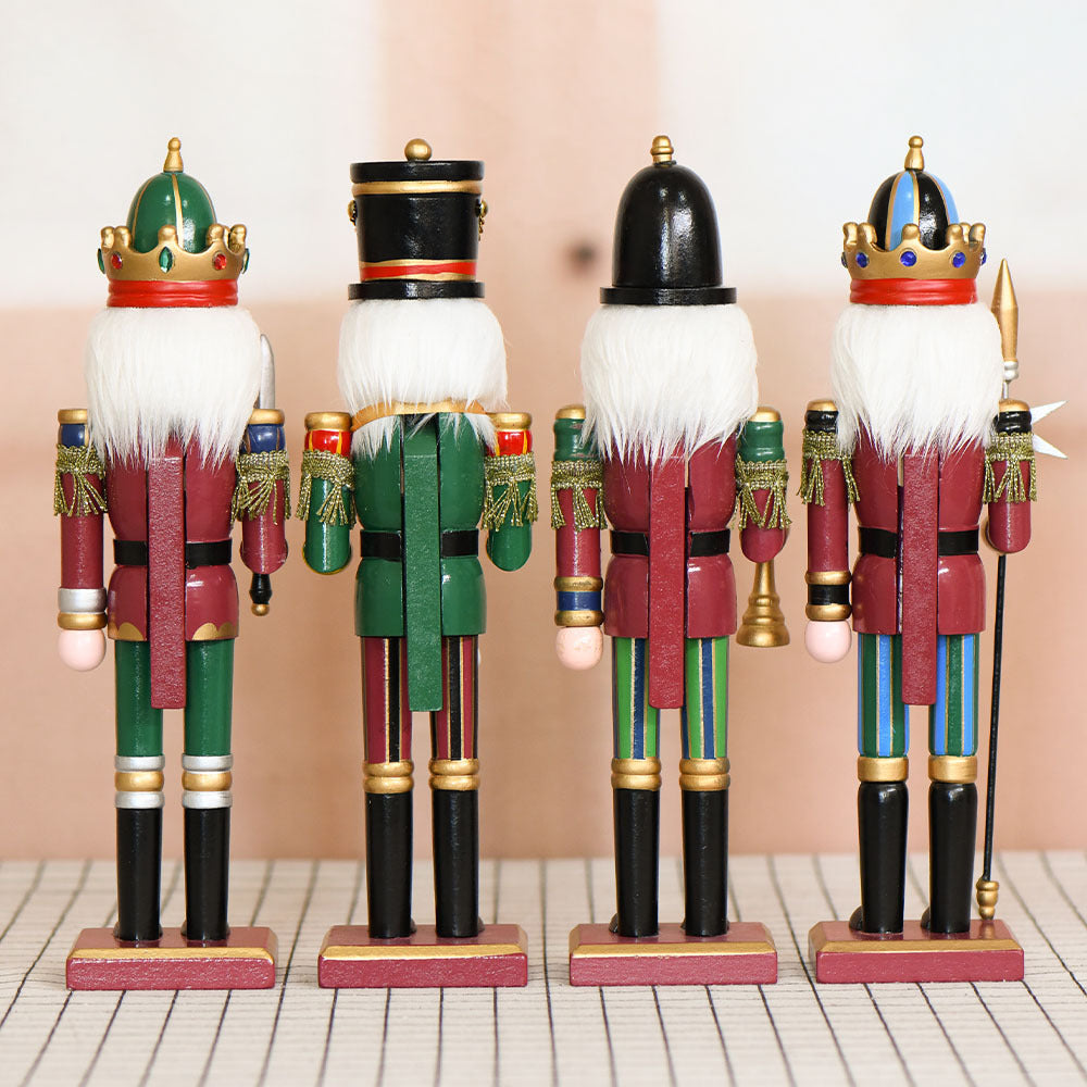 Nussknacker-Figur aus Holz, 30 cm, klassisches Design