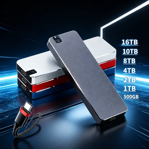 Mobile SSD, bis 128 TB, USB-C / USB 3.1
