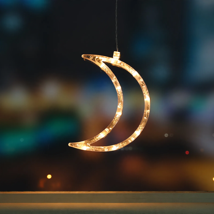 LED-Hängedekoration für Fenster und Räume